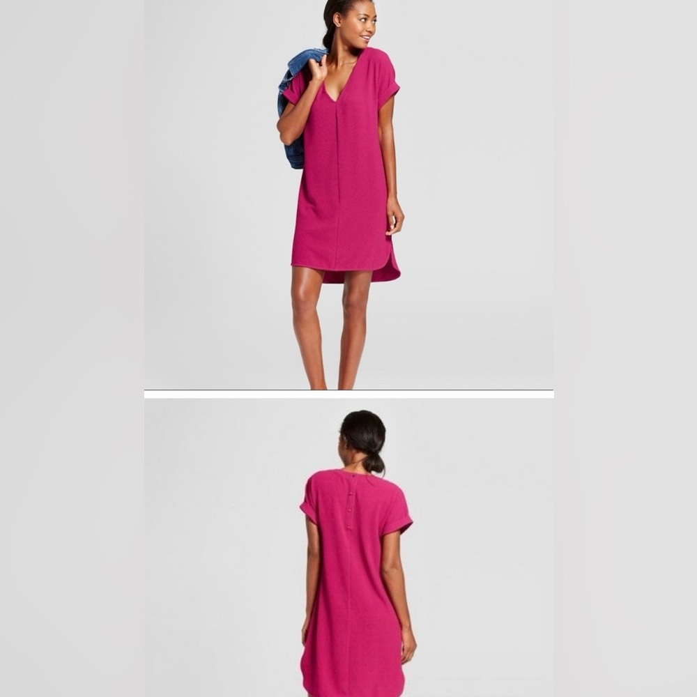 A New Day Target Magenta Shift Dress